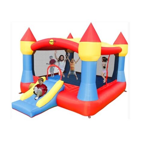 מתקן קפיצה 9217 מתקן טירה ענק עם מגלשה happy hop למכירה , 2 image
