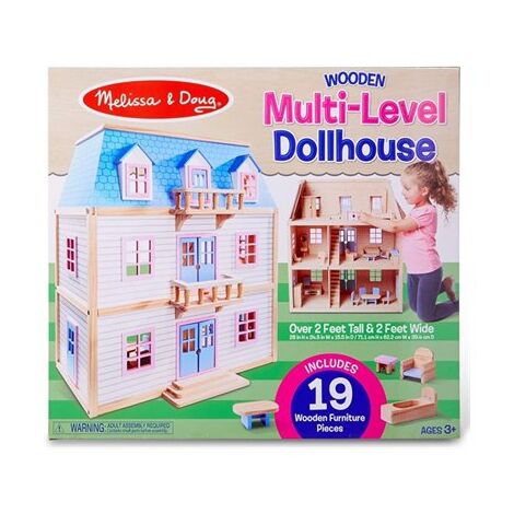 Melissa & Doug 4588 Multi-Level Dollhouse למכירה , 3 image