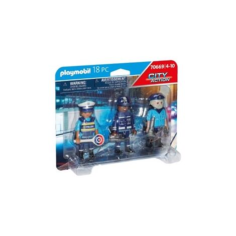 פליימוביל 70669 Police Figure Set למכירה , 3 image