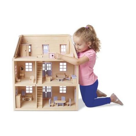 Melissa & Doug 4588 Multi-Level Dollhouse למכירה , 4 image