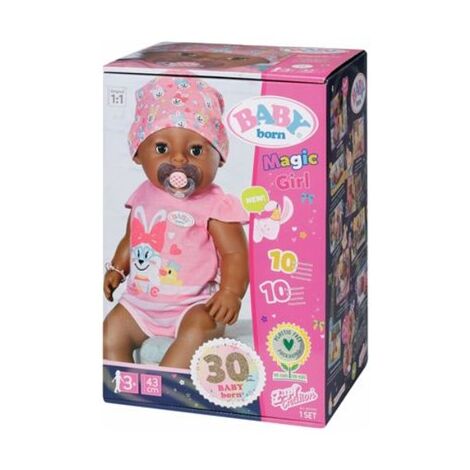 BabyBorn 827970 835043 Magic Girl 43cm - Brown Eyes למכירה 