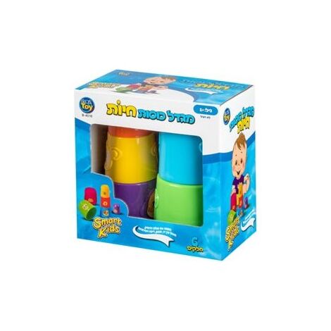 מגדל כוסות חיות 6 חלקים Ba Li Toy למכירה , 2 image