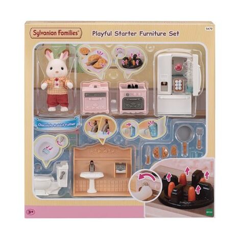 Sylvanian Families 5479 ערכת ריהוט עם ארנבון למכירה , 2 image