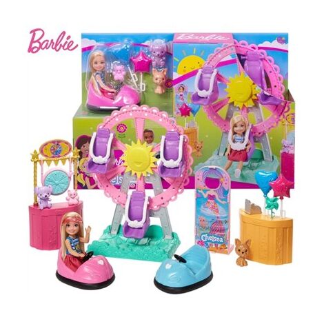 Mattel GHV82 Barbie Club Chelsea Doll And Carnival Playset למכירה , 3 image