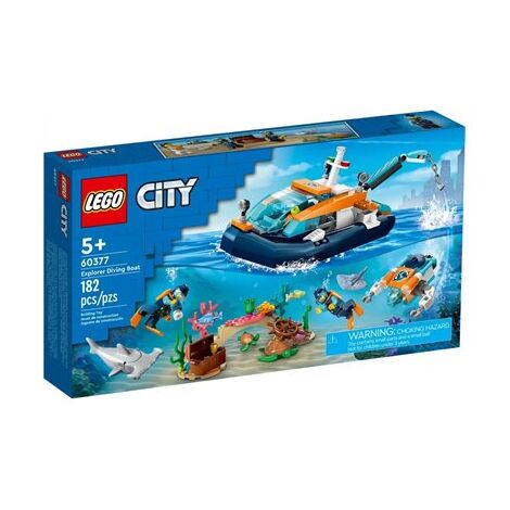 Lego לגו  60377 Explorer Diving Boat למכירה 