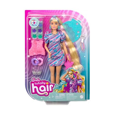 Mattel HCM88 Barbie Totally Hair Star-themed Doll And Accessories למכירה 