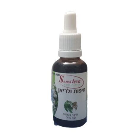 טיפות ולריאן  מיצוי צמחי 30 מ"ל Sensiteva למכירה 