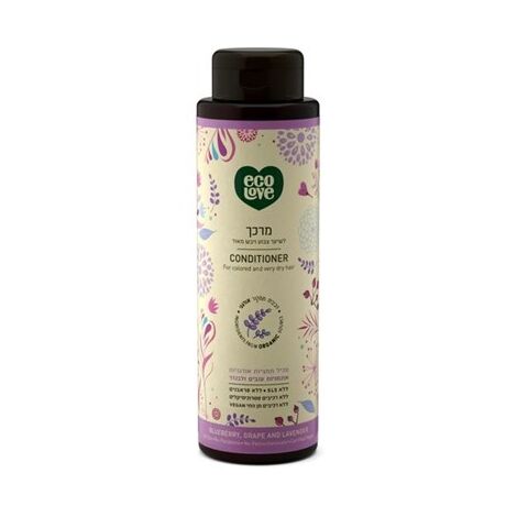 EcoLove מרכך לשיער צבוע ויבש 500 מ"ל למכירה , 2 image
