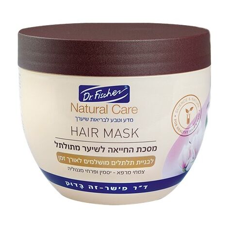 Dr. Fischer נטורל קר מסכת החייאה לשיער מתולתל 450 מ"ל למכירה 