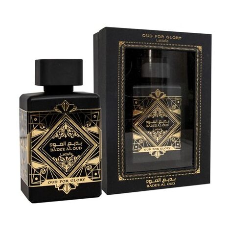 בושם לגבר Lattafa Bade'e Al Oud Oud For Glory E.D.P 100ml למכירה , 2 image