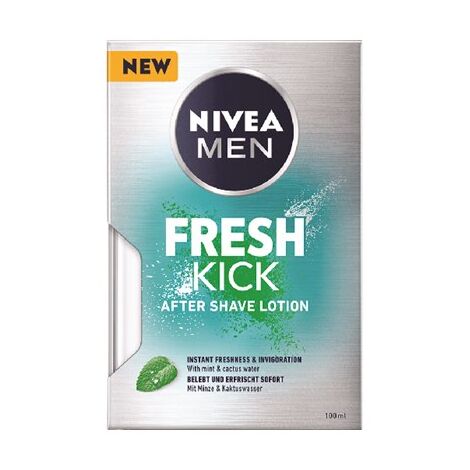 בושם לגבר Nivea Fresh Kick Lotion for Men 100ml למכירה 
