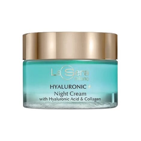 Hyaluronic Acid & Collagen Night Cream 50ml La Sera למכירה 