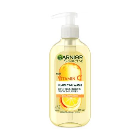 Garnier Skin Active Vitamin C Brightening Gel Cleanser 200ml Garnier למכירה , 2 image