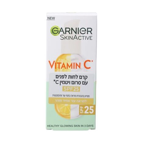 Skin Active Vitamin C Serum Cream SPF25 50ml Garnier למכירה , 3 image
