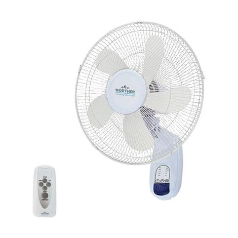 מאוורר תליה 16" מאוורר קיר עם שלט NT-WFAN16-55W-WH-RC Norther למכירה , 2 image