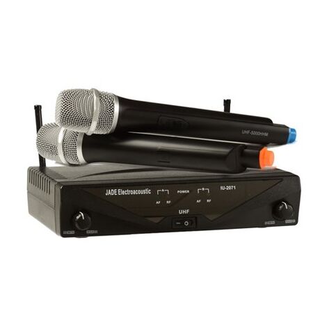 מיקרופון אלחוטי JADE IU-2071 Dual Wireless Microphone למכירה , 2 image