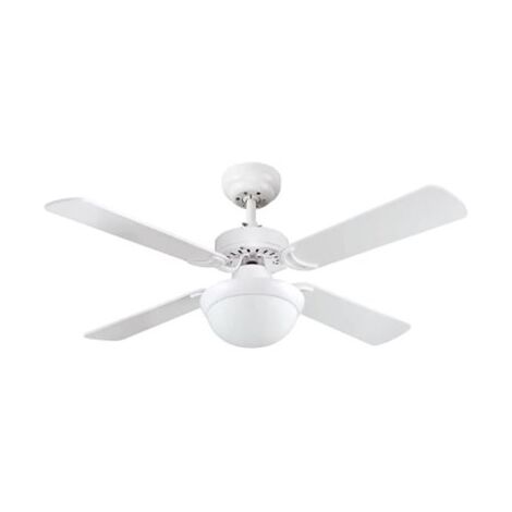 מאוורר תקרה 42" INT-L42043W/18CT CCT מאוורר תקרה כולל שלט Eco Euro למכירה 