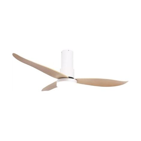 מאוורר תקרה Mistral 52" מאוורר תקרה  לבן ועץ עם שלט SM-RX52110WW/18CT Semicom למכירה , 2 image