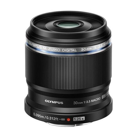 עדשה OM System (Olympus) M.Zuiko Digital ED 30mm f3.5 Macro למכירה 