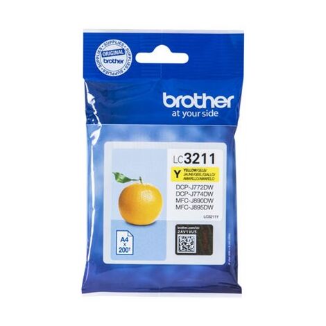 ראש דיו Brother LC3211Y למכירה 
