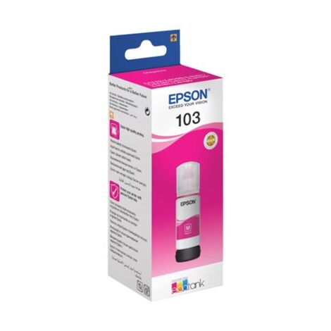 בקבוקון מילוי Epson 103 M C13T00S34A אפסון למכירה , 2 image