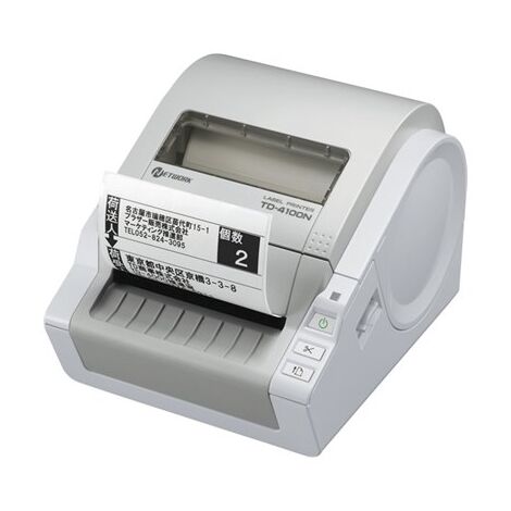 מדפסת  תרמית  להדפסת מדבקות ותוויות Brother TD4100N למכירה , 3 image