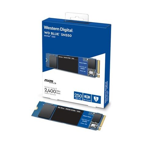 כונן SSD   פנימי Western Digital Sn550 WDS250G2B0C 250GB למכירה , 2 image