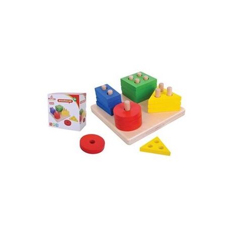 16143 לוח השחלת צורות Pit Toys למכירה , 2 image