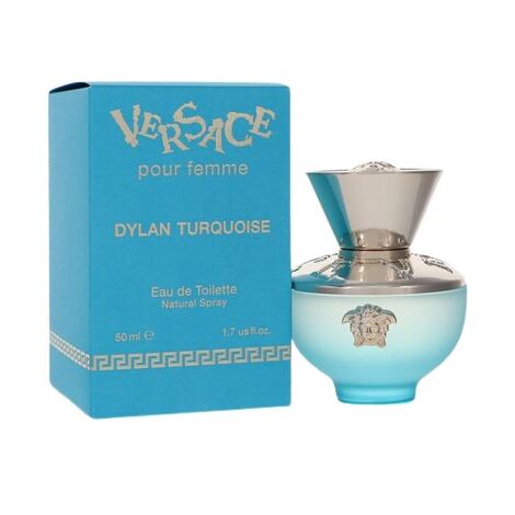 בושם לאשה ורסצ'ה Dylan Turquoise E.D.T 50ml למכירה , 2 image