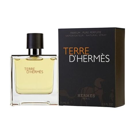 בושם לגבר Terre D’Hernes Pure Parfum 75ml Hermes למכירה 