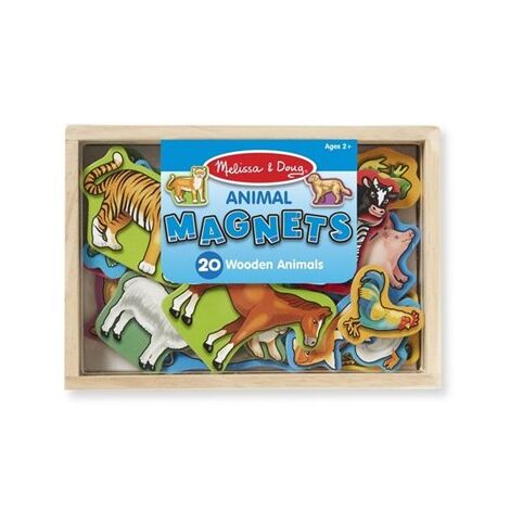 475 ערכת מגנטים חיות מעץ Melissa & Doug למכירה , 2 image