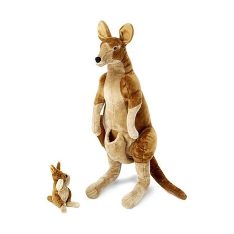 Melissa & Doug 8834 Kangaroo and Joey Lifelike Stuffed Animal למכירה , 2 image