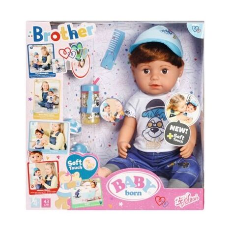 BabyBorn 826911 Soft Touch Brother 43cm למכירה , 3 image