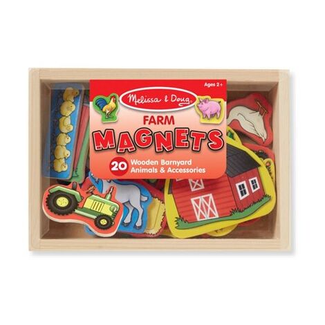 9279 Wooden Farm Magnets Melissa & Doug למכירה , 2 image