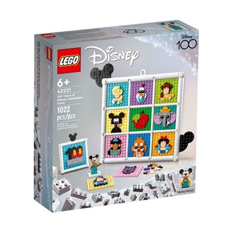 Lego לגו  43221 100 Years of Disney Animation Icons למכירה 