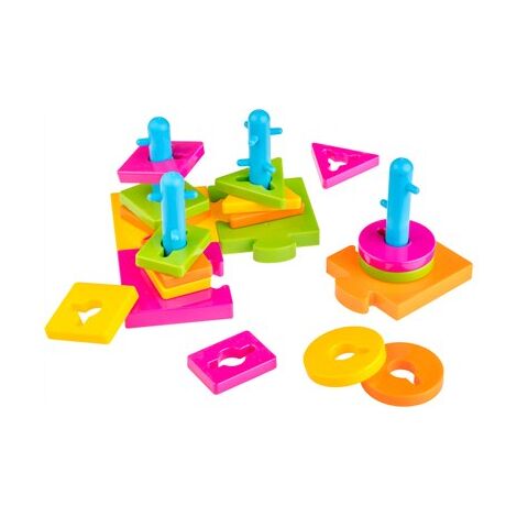 השחלת צורות בסיבוב Ba Li Toy למכירה , 2 image