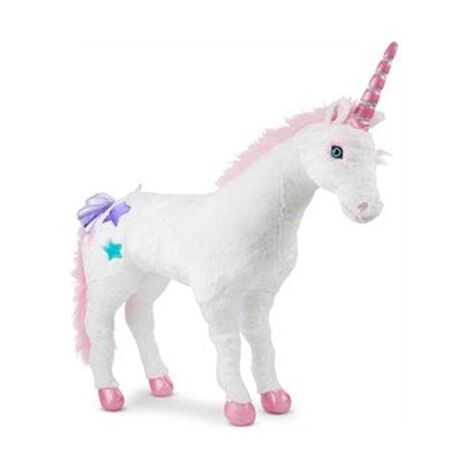 Melissa & Doug 8801 Unicorn Jumbo Stuffed Animal למכירה 