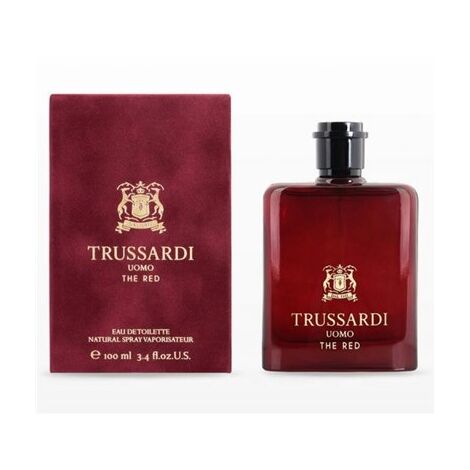 בושם לגבר Trussardi Uomo The Red E.D.T 100ml למכירה 