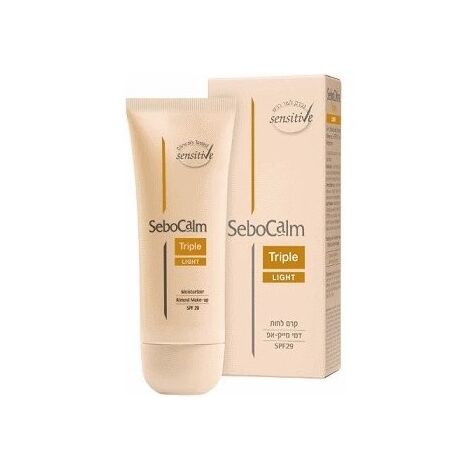 סנסטיב קרם לחות דמי מייק-אפ SPF 29 70 מ"ל Sebocalm למכירה , 2 image