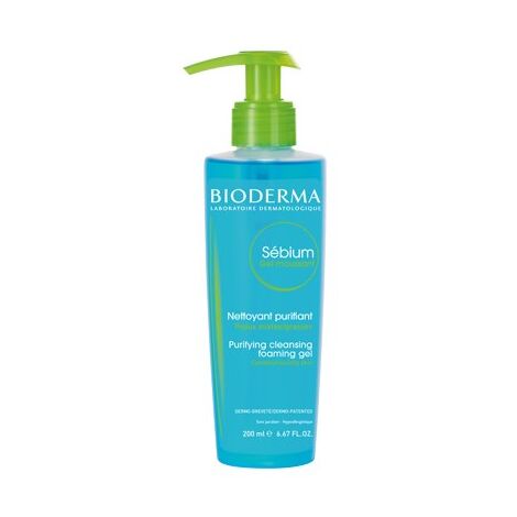 Sebium Purifying and Foaming Cleansing Gel (For Combination/Oily Skin) 200ml BioDerma למכירה 
