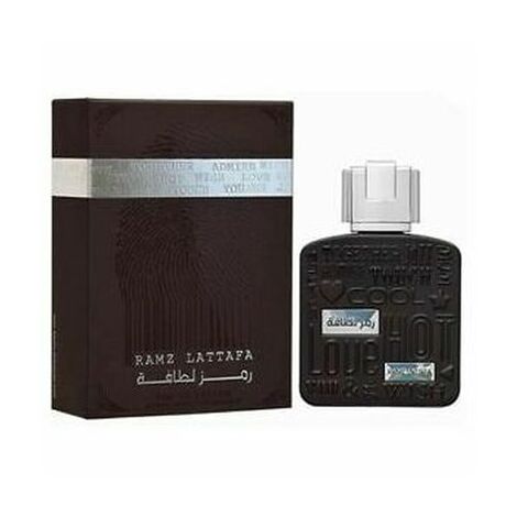 בושם לגבר Lattafa Ramz Silver E.D.P 100ml למכירה , 2 image