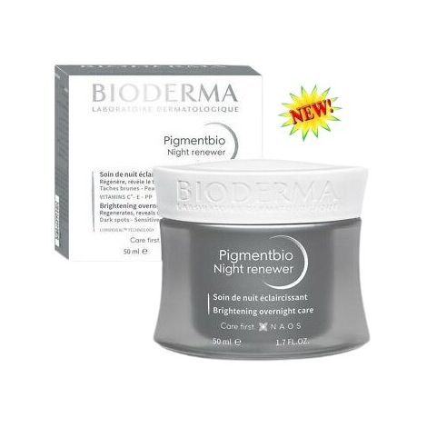 Brightening Over Night Cream Reduce Brown Spot For Hyperpigmented Skin 50ml BioDerma למכירה , 3 image