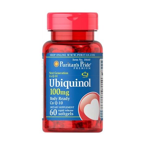 Puritan's pride Ubiquinol 100mg 60 Capsules למכירה , 2 image