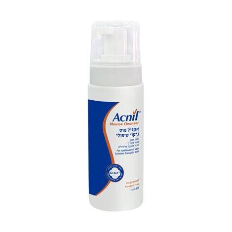 מוס ניקוי טיפולי לעור מעורב 190 מ"ל Acnil למכירה , 2 image