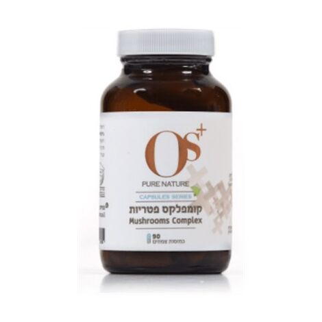 קומפלקס פטריות 90 כמוסות Pure Nature OS+ למכירה , 2 image