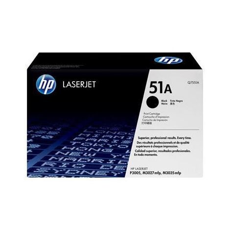 טונר  שחור HP 51X Q7751A למכירה 