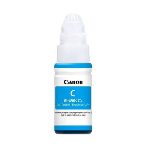 מיכל דיו ציאן / כחול  Canon GI490C קנון למכירה , 2 image
