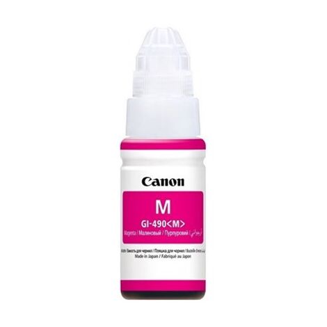 בקבוקון מילוי מג'נטה / אדום  Canon GI490M קנון למכירה 