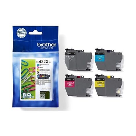 מארז ראשי דיו LC422XL סט 4 ראשי דיו Brother למכירה , 3 image