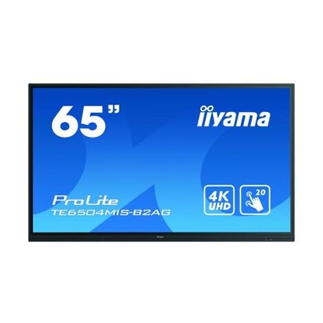 מסך מחשב iiYAMA ProLite TE6504MIS-B2AG  65 אינטש 4K למכירה , 2 image